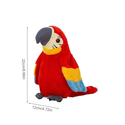 Jouet oiseau électronique interactif avec sons et mouvements réalistes - 5