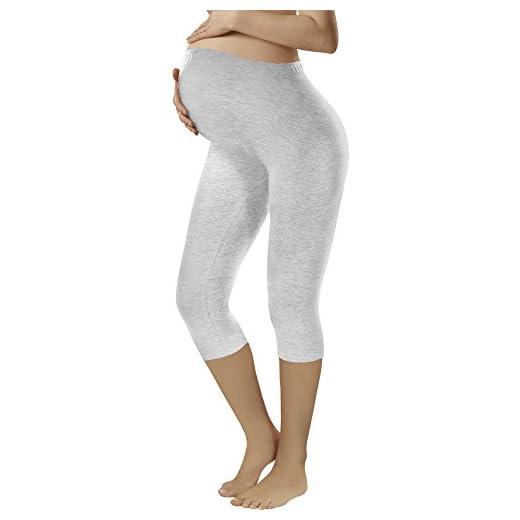 Italian Fashion IF Leggings Premaman 3/4 (mélange, S)