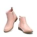 DREAM PAIRS Girls Side Zipper Low Heels Ankle Boots Size 13 Little Kid Pink SDBO2221K