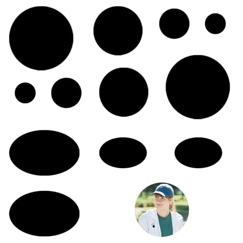 12 Stück Flicken Selbstklebend Stoff, Bügelflicken Schwarz, Klebeflicken Für Textilien Selbstklebend, Selbstklebende Flicken, Zum Fixieren Von Jacken, Zelten, Schlafsäcken, Skihosen