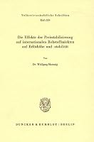 Die Effekte Der Preisstabilisierung Auf Internationalen Rohstoffmarkten Auf Erloshohe Und -Stabilitat 3428059476 Book Cover