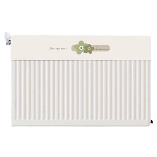 Respira tranquilo con esta cubierta decorativa para radiador que combina atractivo estético con práctica protección contra el polvo (100 cm)