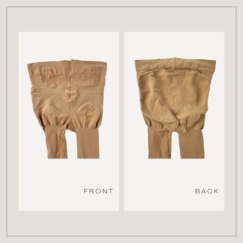 BAROBIRDIE 30D Golf Stocking Stirrup Sheer Pantyhose Tights for Women UV Protection Outdoor Sports Spring Summer Autumn (Medium, Skin)