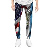 America vs Guatemala Flag Combo Sweatpants for Men Sweat Jogger Pants with Pockets Long Casual Activewear Sweats Sportswear M