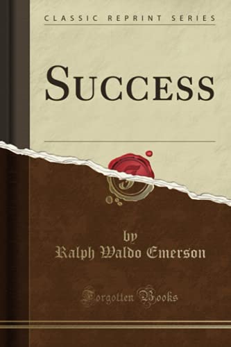 Success (Classic Reprint) 1397834307 Book Cover