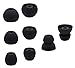 ALXCD Replacement Eartips & Wingtips for BeatsX, S/M/L & Double Flange 4 Pair Eartips & S/L 2 Pair Wingtips, Fit for Beats by Dr. Dre BeatsX Eaartips Wingtips [Black]