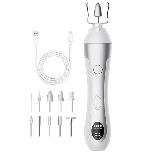 Eléctrica Para Uñas | Pulidor Inalámbrico para Uñas | Accesorios Recargables para Manicura para Uso en Casa Principiantes y Expertos