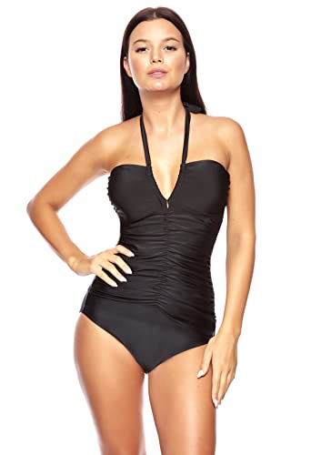 Maillot de bain bandeau au design crochet f5403 ravissant