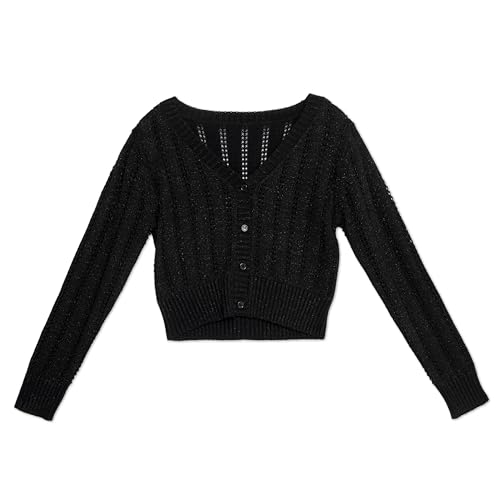 Speechless Girls' Long Sleeve Cardigan Sweater