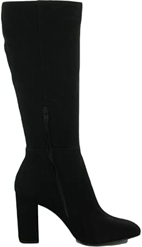 Steve Madden Women's Ninny Fashion Boot, Black Nubuck, 10 | Image 1