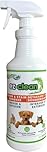 ez-clean Advanced Odor Remover- Highly Concentrated Bio Enzyme Pet Odor Eliminator for Dog, Cat, and Small Animal Urine Indoor & Outdoor Use for Any Organic Spills(1 L (Pack of 1))