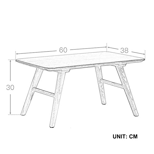 Table basse en bois petit espace pour optimiser une chambre ou un studio - 4