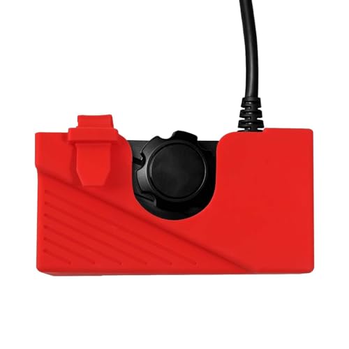 MASION Travel Transducer Cover for Garmin Livescope Plus LVS34, Proprietary Design Case for LVS34 Transducer, Impact-Resistant Soft Shell Cover for Garmin Livescope Bundle - Red