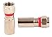 Cable Coupler, F-Type/Male, RG6 Coax, PK10