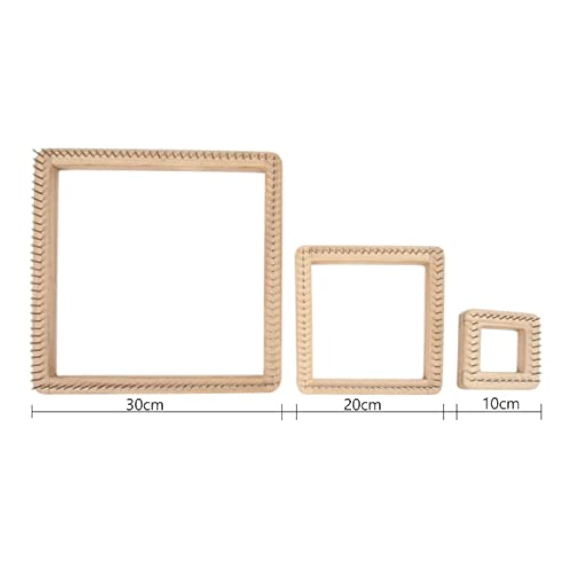 DIY Knitting Loom Needlework Board Tools for Hats & Scarves, 10x10cm
