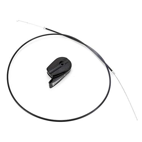 Gorgeri 39.4 inch Universal Lawn Mower Throttle Cable Switch Lever Switch Control Kit Garden Machine Tools for Garden Grass Cutters