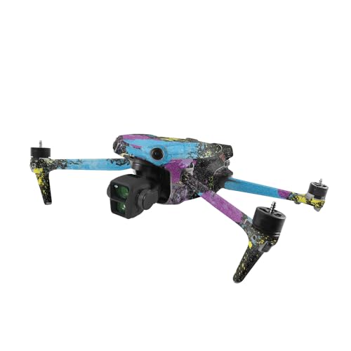 Image of MightySkins Glossy Glitter Skin Compatible with DJI Air 3 - Splatter | Protective, Durable High-Gloss Glitter Finish | Easy to Apply, Remove, and Change Styles