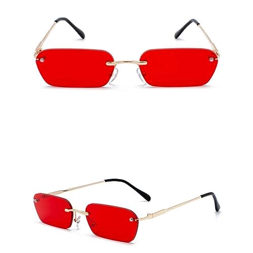Lunettes de soleil rectangle sans monture MUTYNE pour femme et homme