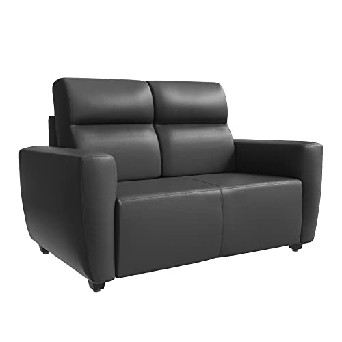 Image of Wakefit Sofa Set | 3 Year Warranty | Sofa 5 Seater, 5 Seater Sofa for Living Room, Wooden Sofa Set, Sofa Set 3+2 Seater - Belize(Romance : Marble Grey)