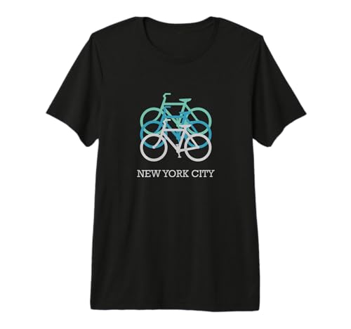 Bike New York City Novelty T-Shirt
