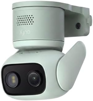 Anker eufy Überwachungskamera C31 kabelgebunden, Sicherheitskamera Außen | Farbnachtsicht, ohne Abo, 24/7-Videos, 360°-Sicht mit Schwenken/Neigen, KI-Erkennung Mensch/KFZ/Tier/Wein