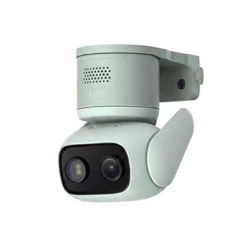 eufy Überwachungskamera C31 kabelgebunden, Außen & Innen, 360°-Sicht mit Schwenken/Neigen, Farbnachtsicht, KI-Erkennung Mensch/KFZ/Tier/Weinen, Dual-Antenne, lokaler Speicher, ohne ABO, 24/7