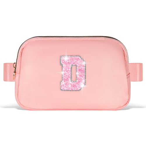 Image of Uygafly Gift for Teen Girls Kids Daughter Her - Birthday Gifts for 3 4 5 6 7 8 9 10 11 12 13 Year Old Girls,Fanny Pack Crossbody Bag Purse Belt Bag Cute Trendy Stuff | Peach,D