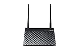 ASUS RT-N12E - Router wireless N300 (modalità punto di accesso/ripetitore), nero