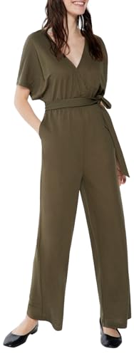 Mono largo escote cruce Springfield para mujer en diseño elegante de una pieza 4