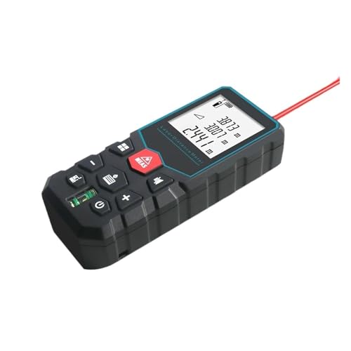Medidor de Distancia láser/Reloj X5 de 40 m, 60 m, 80 m y 100 m. Cinta métrica láser/Reloj de Alta precisión, Regla electrónica de medición múltiple.(50m)