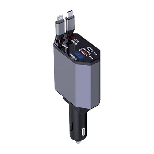 2025 Neue Auto Ladegerät 4 in 1 120W Zigarettenanzünder USB C Adapter, Zubehör Auto Gadgets für BMW, Audi, Mercedes Benz, VW, LKW UVM, Männer Geschenke Car Accessoires für iPhone16 Pro Max/15/Galaxy 2025 Neue Auto Ladegerät 4 in 1 120W Zigarettenanzünder USB C Adapter, Zubehör Auto Gadgets für BMW, Audi, Mercedes Benz, VW, LKW UVM, Männer Geschenke Car Accessoires für iPhone16 Pro Max/15/Galaxy