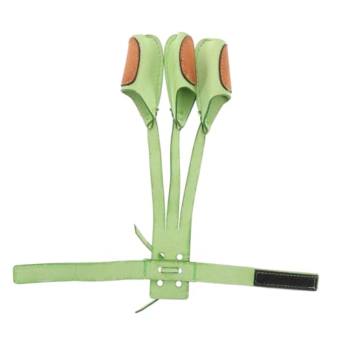 Toddmomy Portable Archery Finger Protector Glove for Adults Teens Wear Resistant Outdoor Archery Accessory Comfortable Design Sports Style