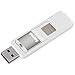 Produktbild Hama Protectionkey USB-Stick 64 GB USB Typ-A 2.0 Silber, Weiß - USB-Sticks (64 GB, USB Typ-A, 2.0, 15 MB/s, Dia, Silber, Weiß)