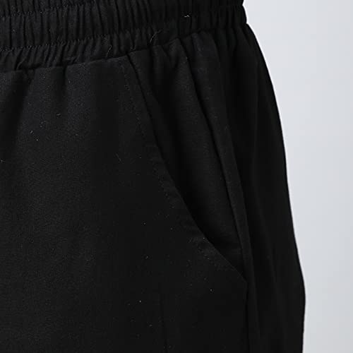 Pantalon d'été homme en pur coton style décontracté