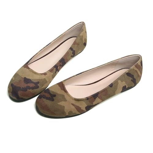 Image of SAILING LU Casual Shoes for Women Dressy Ballet Flats | Comfort Fit, Work Shoes,Casual for Women, Slip-Ons Loafers