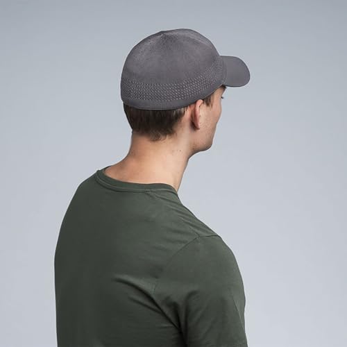 Kangol Headwear Tropic Ventair Spacecap Męska czapka z daszkiem, Czarny węgiel, XL