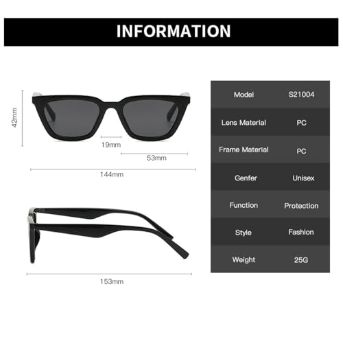 Lunettes de soleil œil de chat pour femme UV400 pour éviter la fatigue oculaire en plein soleil