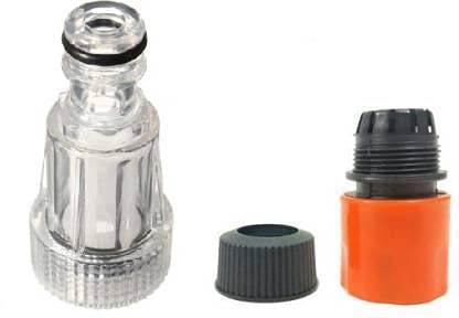 MINI Water Filter Pressure Washer Accessory for 3/4" Inlet Nozzle With Connector Spray Gun for Gaocheng Starq Jpt Resqtech Bosch Karcher