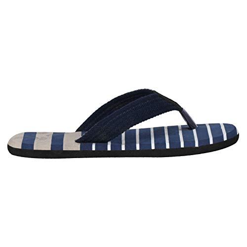 Image of Men's XY249 Blue Red Navy Green Orange Color Slippers