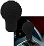 Zufoty Car Gear Shift Knob Cover, Gear Shift Knob Cover Car Protect Accessories, Universal Car Shift Protector Cover Protector, Silicone Automatic Gear Shift Knob Cover Universal for Most Cars