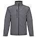 Produktbild Fort Selkirk Softshell-Jacke  Graue, marineblaue oder schwarze Jacke  Fleecejacke für Herren  Herren-Fleecejacken  Arbeitskleidung  bequeme Arbeitsjacke  Softshelljacken für Herren, grau, XL