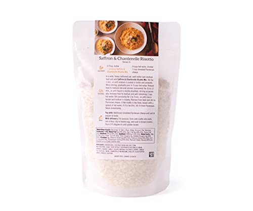 Savory Spice Saffron & Chanterelle Risotto Spice 'N Easy Mix, 10.3 Oz Packet - Arborio Rice Risotto (10.3 Oz Packet) #TOP4