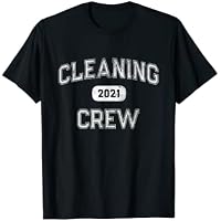 LIMPIEZA CREW Custodian Team Clean Up Manager Cleaner Camiseta