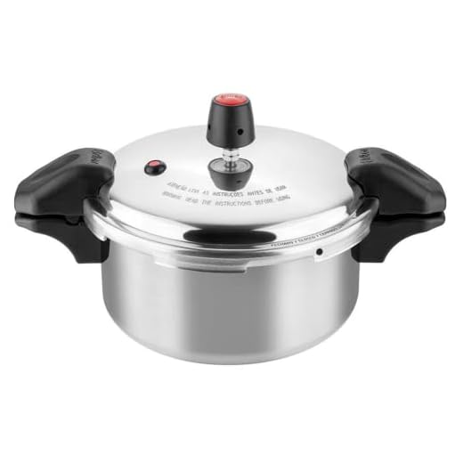 Panela de Pressão 3 litros Travamento Externo Polida Com Alça Eirilar