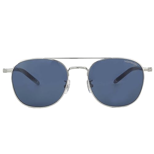 Montblanc MB0271S-008 56 Sunglass Man Metal Gafas de Sol, Sport, Multicolor (Multicolor), Talla única