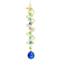 Gold With Blue Ball Drop Prism