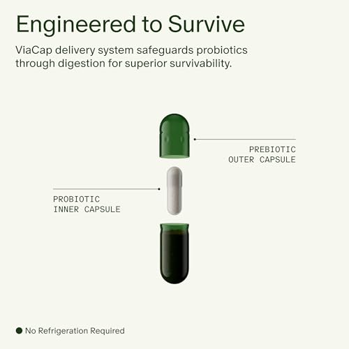 Seed DS-01 Daily Synbiotic - Prebiotic and Probiotic for Women & Men - Digestive Health, Gut Health, Immune Support, Bloating & Constipation Relief - Vegan & Shelf-Stable - 30-Day Starter (60ct)