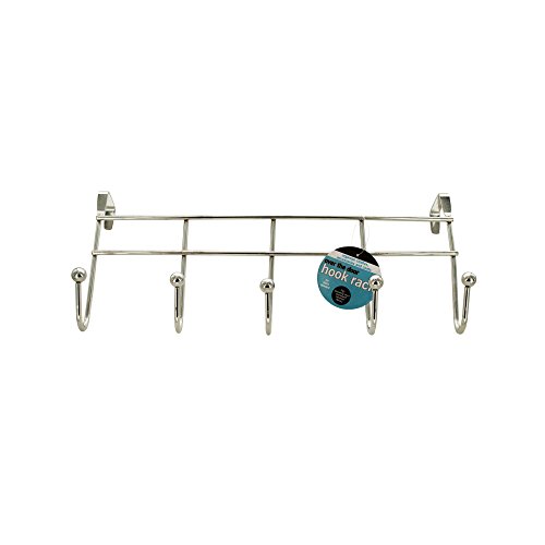 Kole Imports OD909 Over The Door Hook Rack