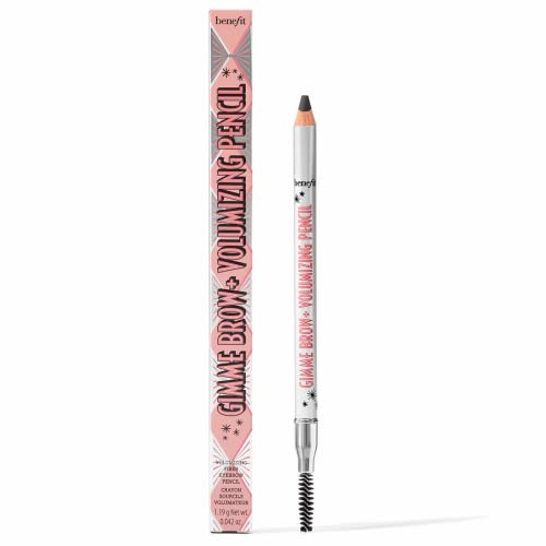 Image of Benefit Gimme Brow+ Volumizing fiber eyebrow Pencil 1.19g (06 - Cool soft black)