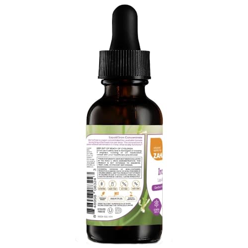 Zahler's Iron Drops Liquid Concentrate